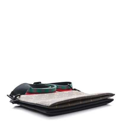 Louis Vuitton Taurillon Monogram Trio Messenger Black Multicolor 4 of 7