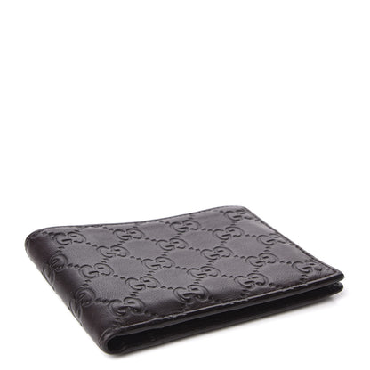 Gucci Guccissima Vitello Tender Bi-Fold Wallet Testa di Moro 3 of 8