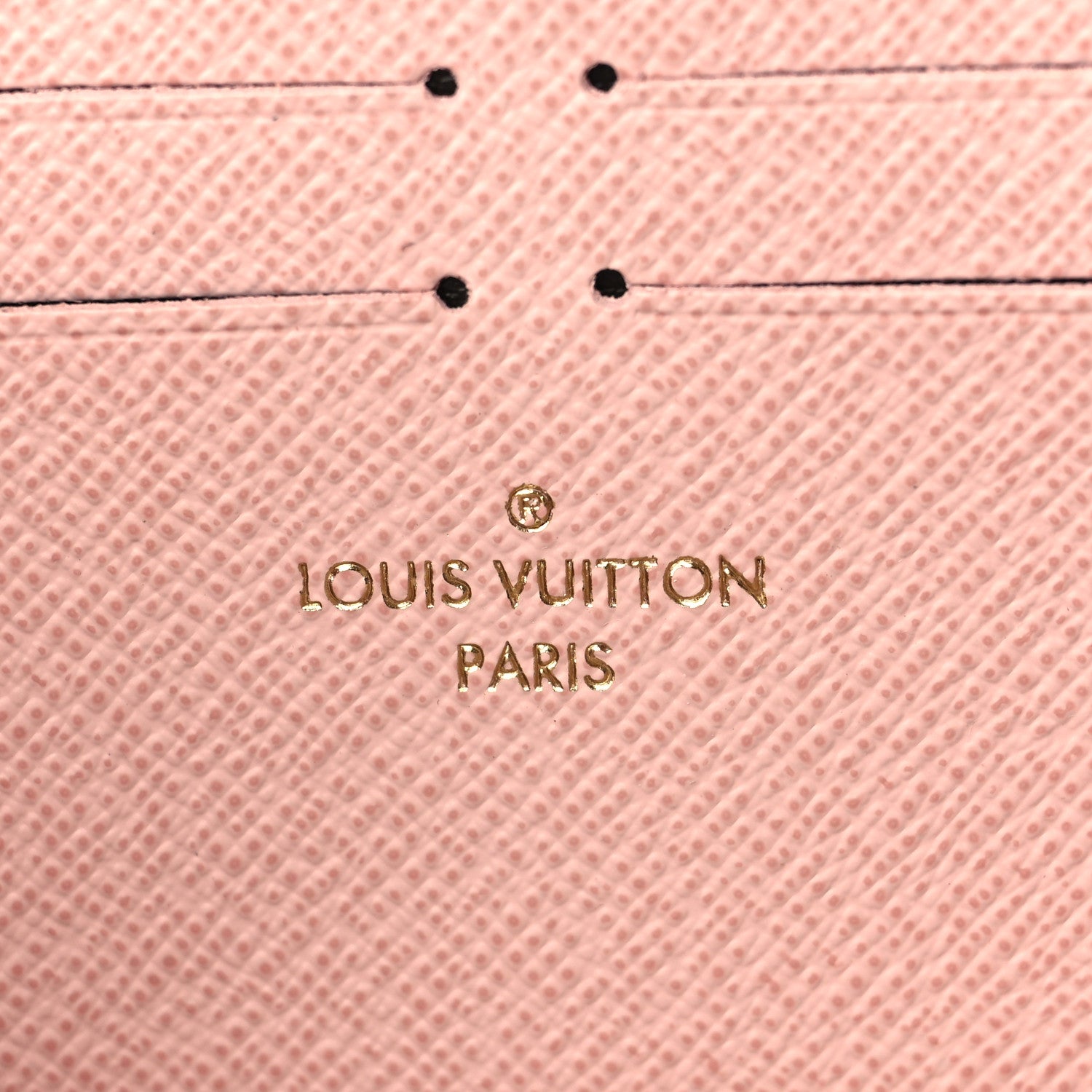 Louis Vuitton Damier Azur Clemence Wallet Rose Ballerine 6 of 6