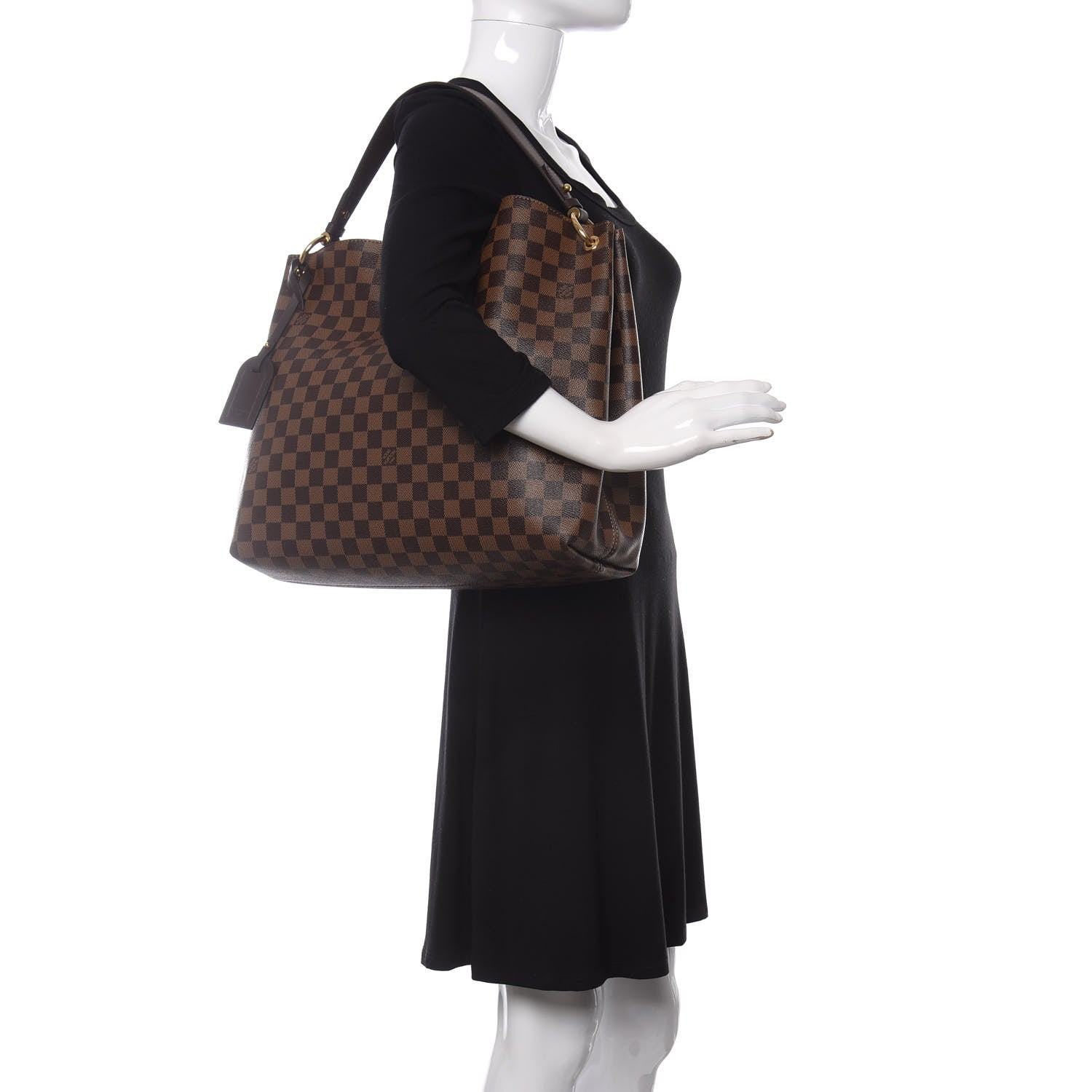 Louis Vuitton Damier Ebene Graceful MM 2 of 11