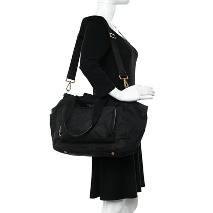 Prada Nylon Vela Baby Bag Black 2 of 20