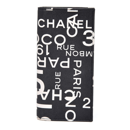 Chanel Canvas 31 Rue Cambon Yen Wallet Black 1 of 11