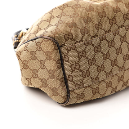 Gucci Monogram Medium Sukey Tote Dark Brown 6 of 13