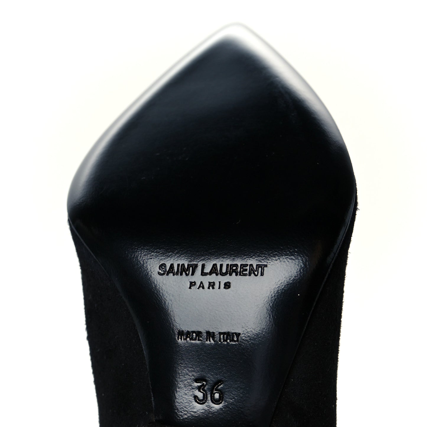 Kid Scamosciato Niki 85 Wedge Booties 36 Black