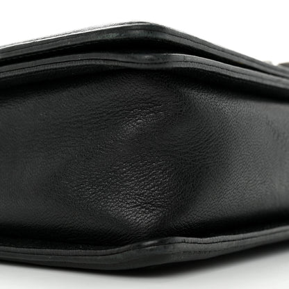 Chanel Crumpled Lambskin New Medium Studded Boy Flap Black 9 of 12