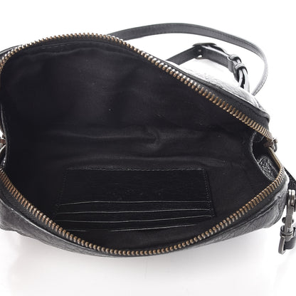Balenciaga Agneau Classic Hardware XS Reporter Crossbody Black 5 of 9