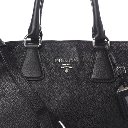 Prada Vitello Phenix Tote Black 19 of 19