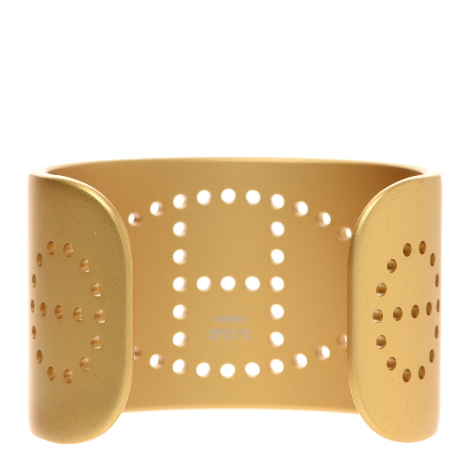 Hermes Aluminium Evelyne Sunset Cuff Bracelet T3 Sable 3 of 5