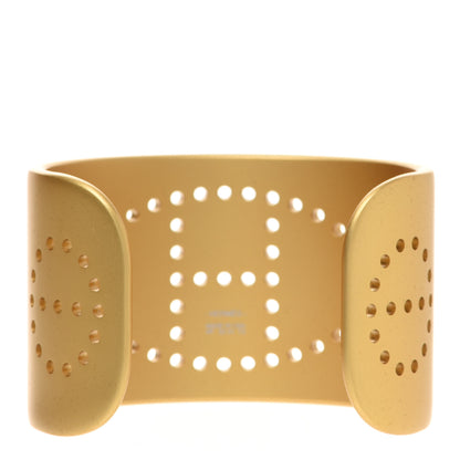 Hermes Aluminium Evelyne Sunset Cuff Bracelet T3 Sable 3 of 5