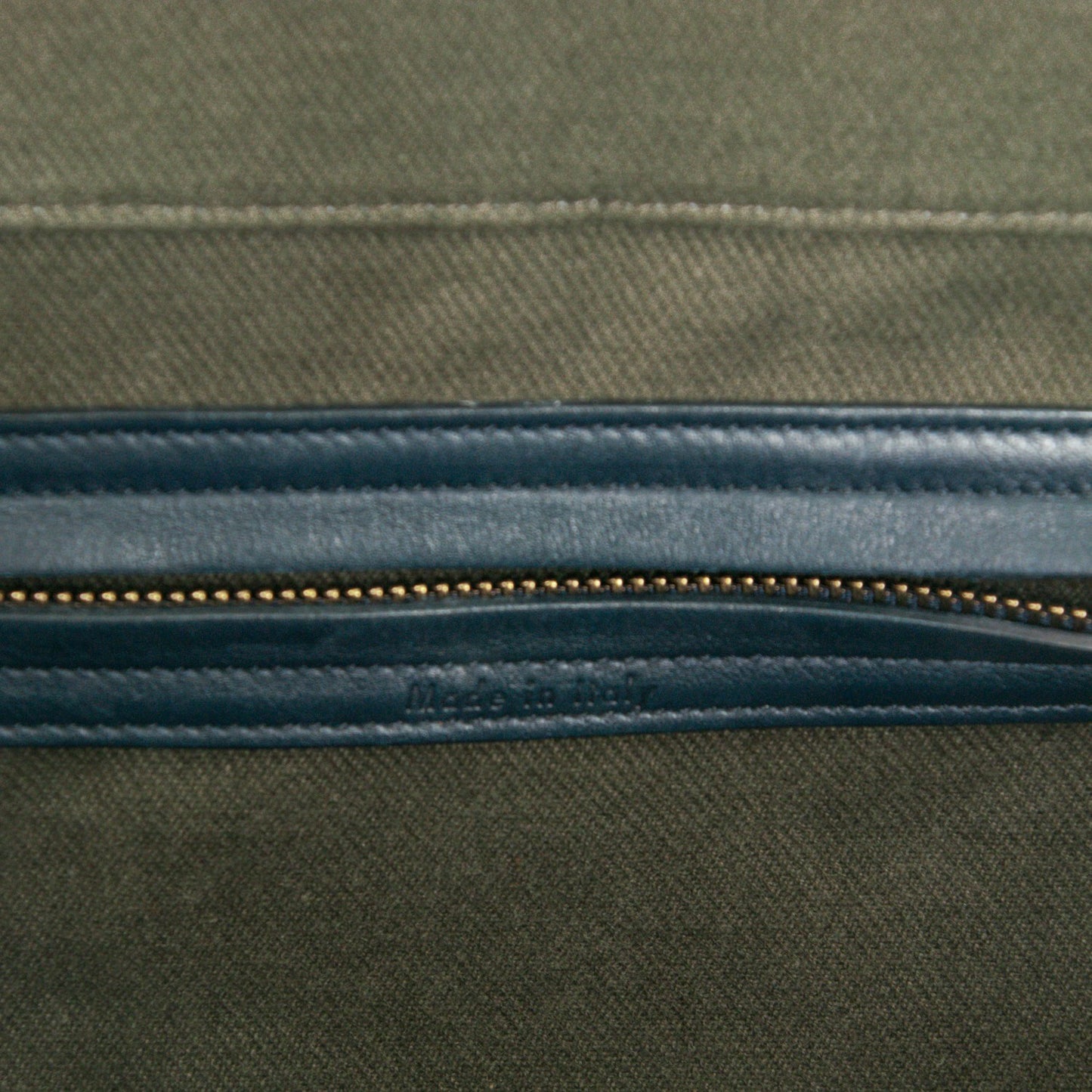 Cotton Canvas Medium Phantom Luggage Olive