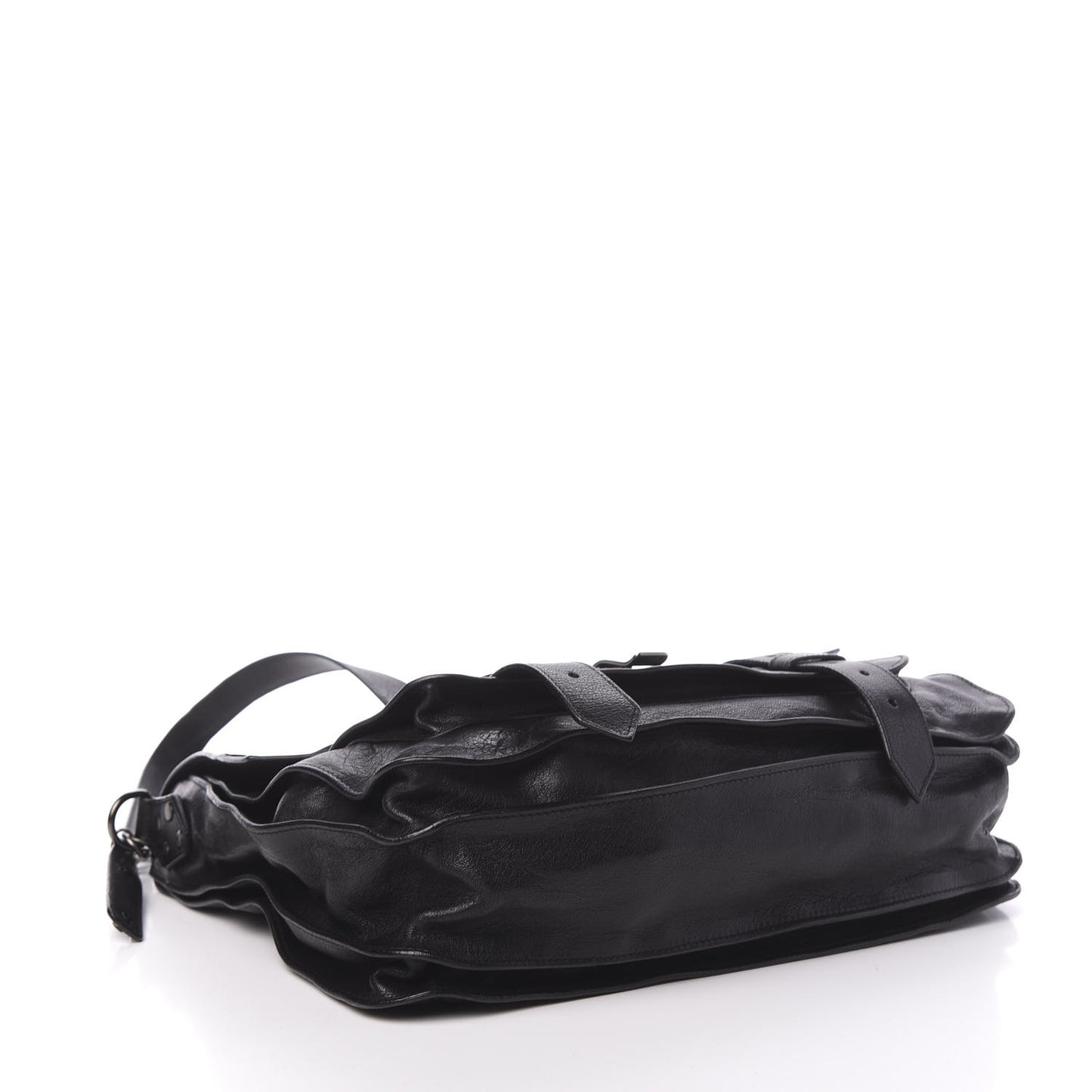 Lambskin PS1 Large Satchel Black