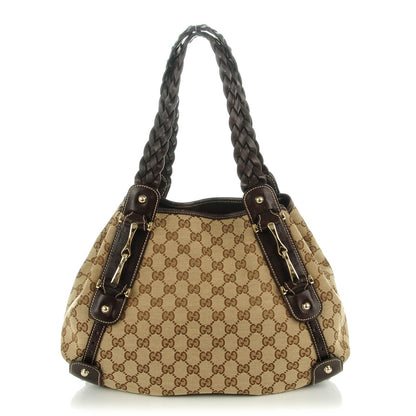 Gucci Monogram Small Pelham Shoulder Bag Dark Brown 1 of 7