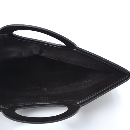 Christian Dior Monogram Fold Over Clutch Brown 4 of 9
