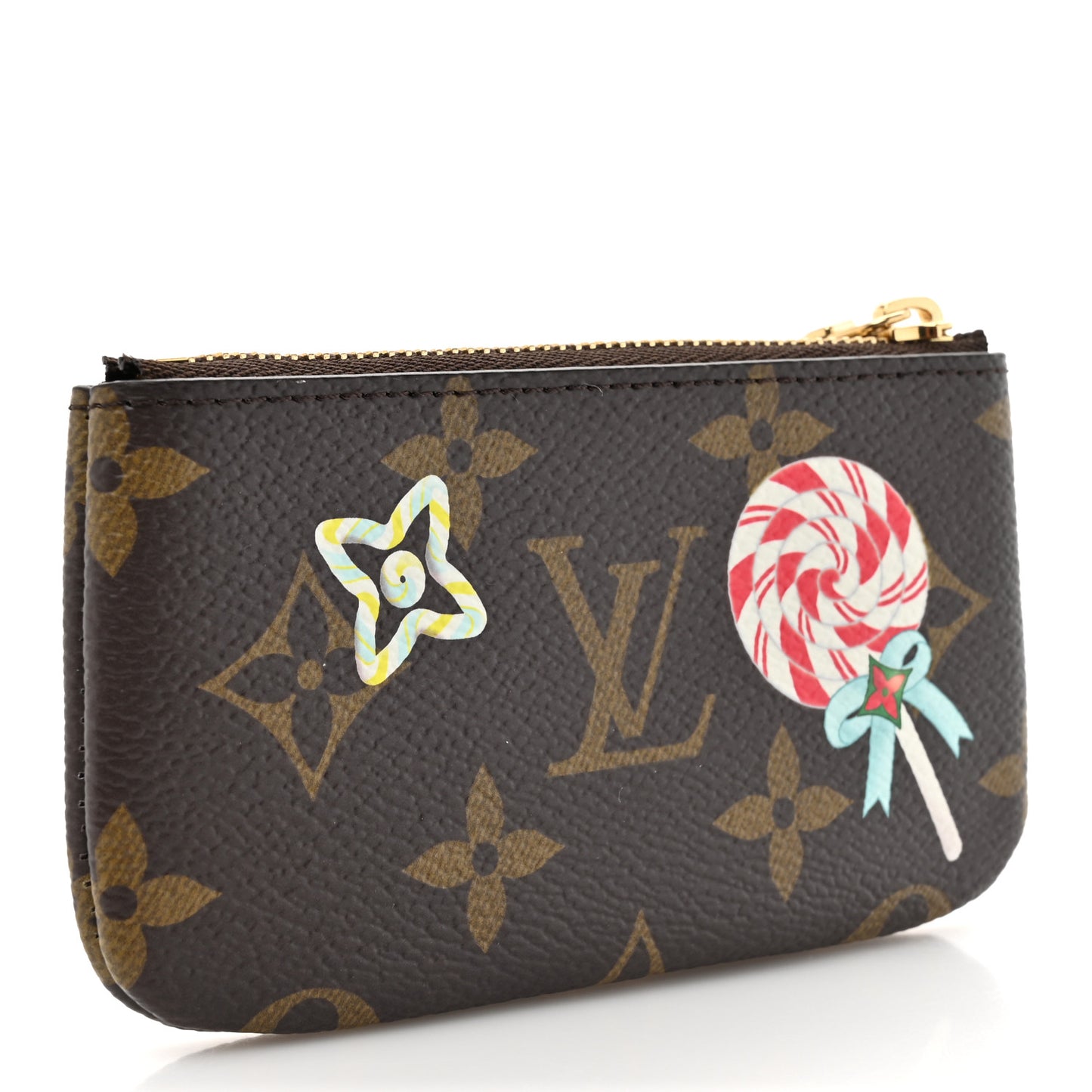 Monogram 2024 Christmas Animation Candy Factory Key Pouch Candy Red