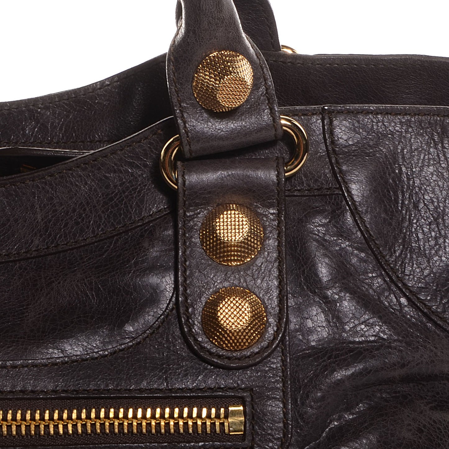 Agneau Giant 21 Gold Hardware Part Time Charbon