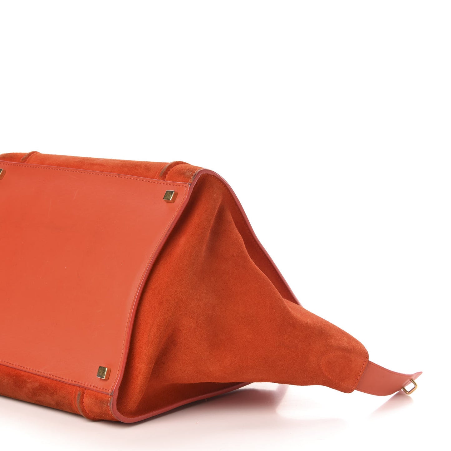 Suede Medium Phantom Luggage Bright Orange