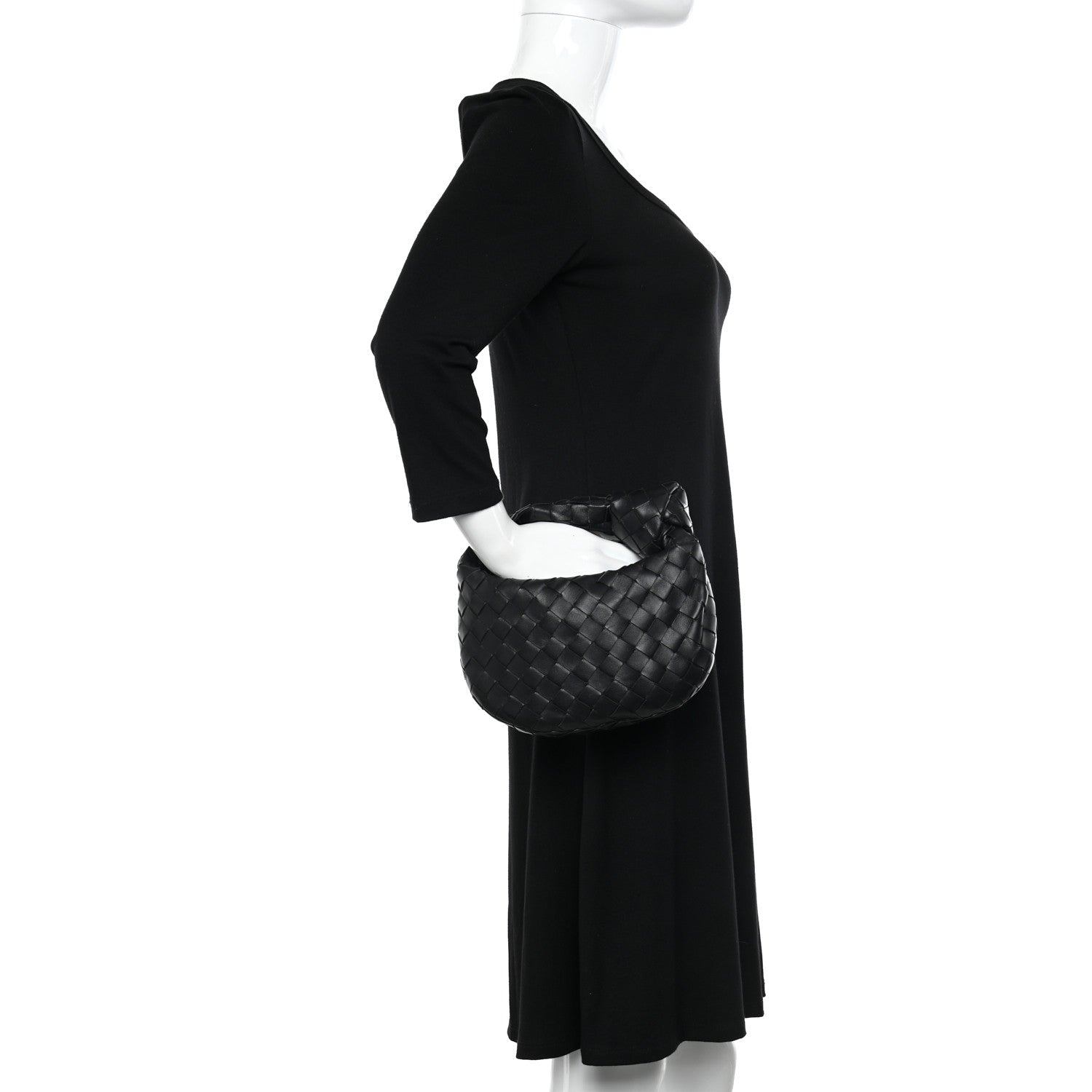 Bottega Veneta Nappa Intrecciato Mini Jodie Black 2 of 10