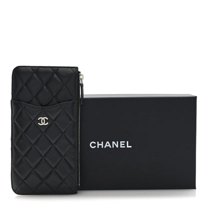 Chanel Caviar Quilted Classic iPhone Pouch Black 8 of 8