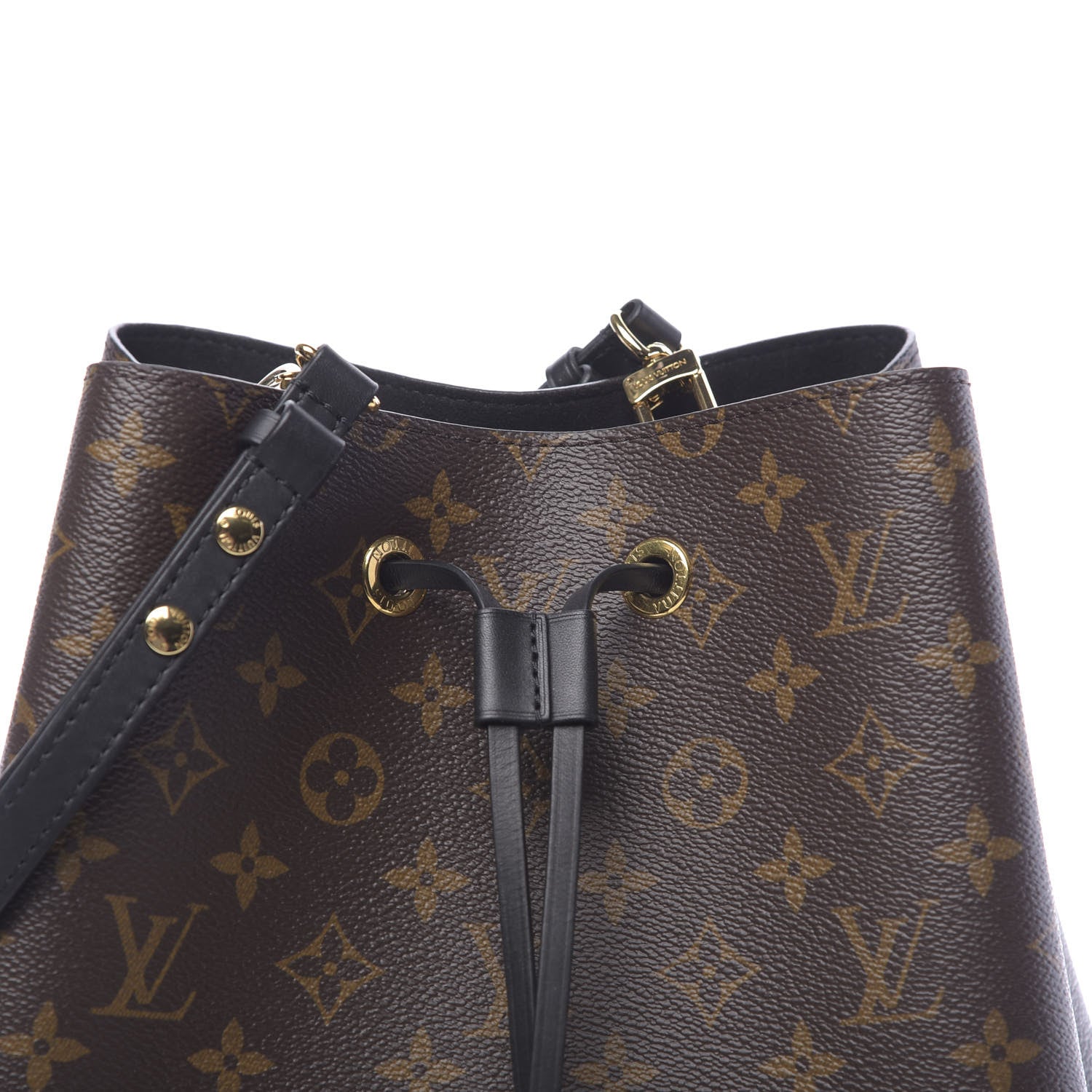 Louis Vuitton Monogram Neonoe MM Black 7 of 9