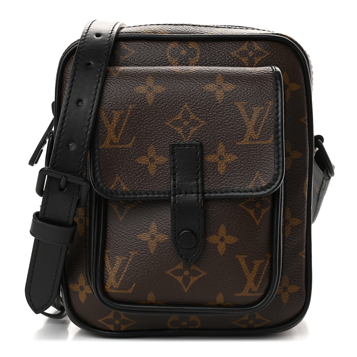 Louis Vuitton Monogram Macassar Christopher Wearable Wallet 1 of 8