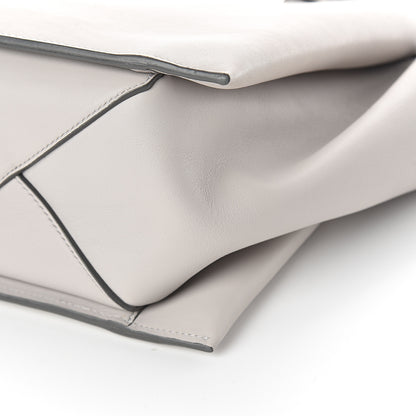 Celine Smooth Calfskin Medium Tri-Fold Bag Pearl Grey 8 of 8