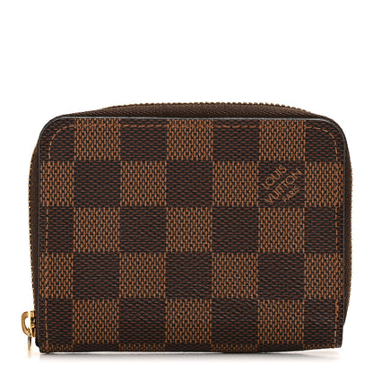 Louis Vuitton Damier Ebene Zippy Coin Purse 1 of 9