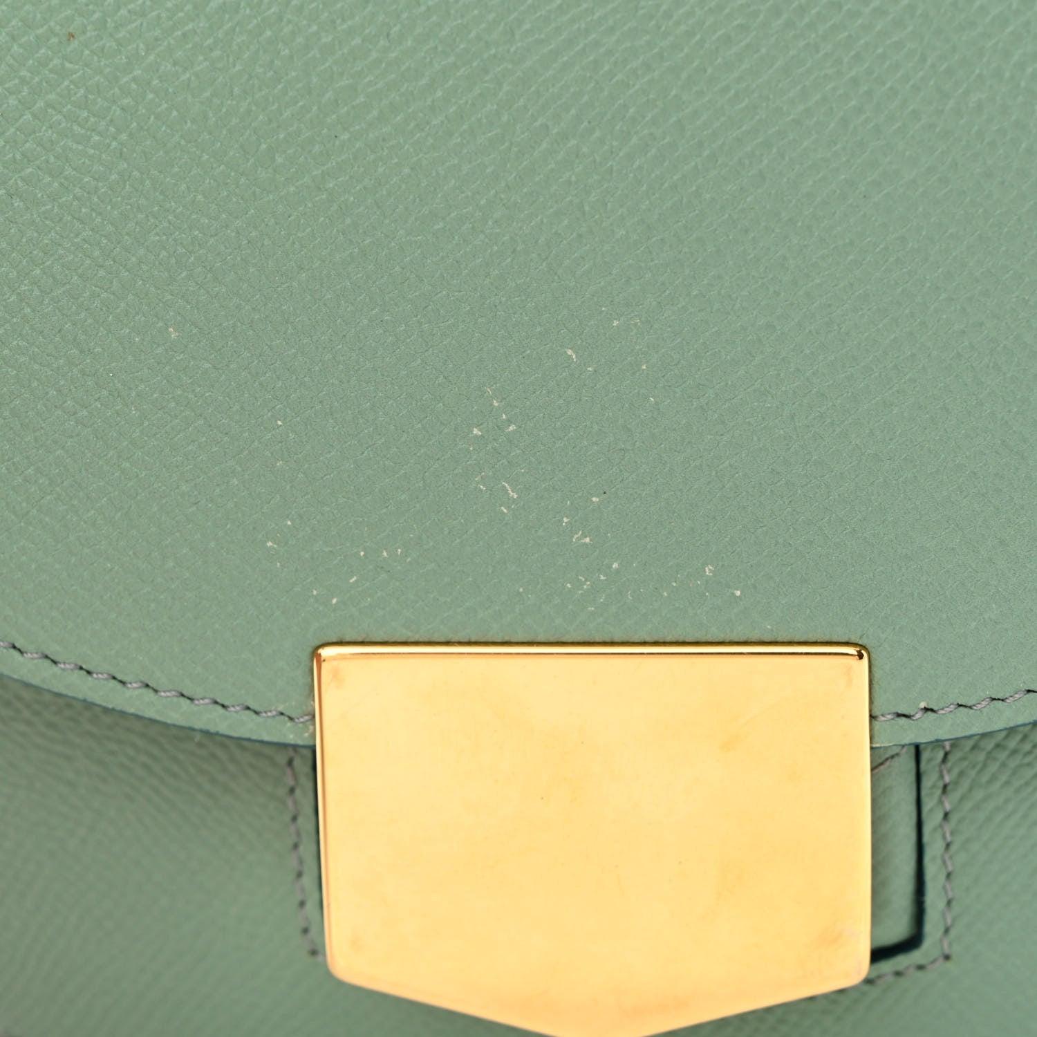 Celine Baby Grained Calfskin Small Trotteur Jade 12 of 12