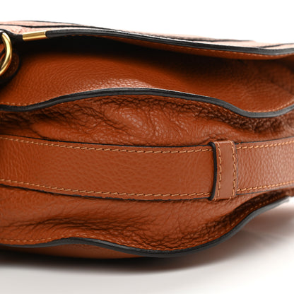 Chloe Calfskin Medium Marcie Round Crossbody Bag Tan 19 of 27