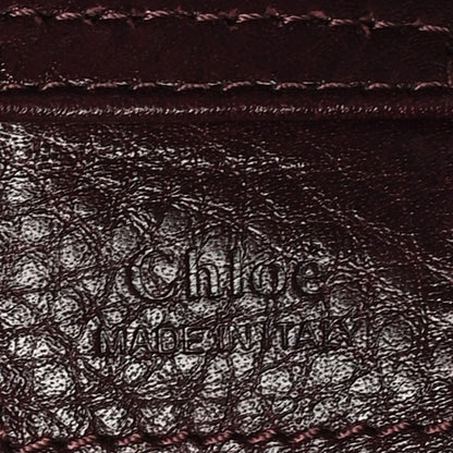 Chloe Grained Calfskin Medium Spin Tote Perfect Plum 6 of 9