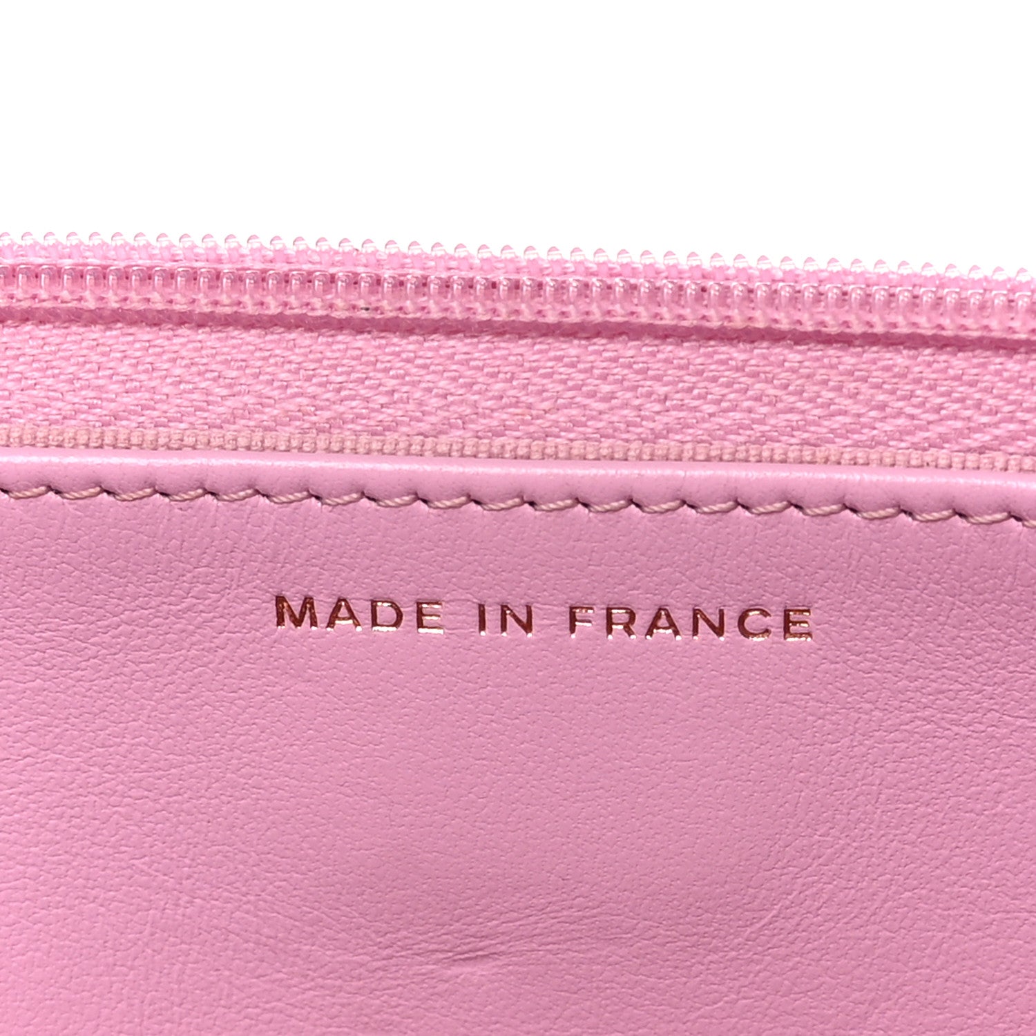 Chanel Caviar Quilted Wallet On Chain WOC Pink 8 of 13