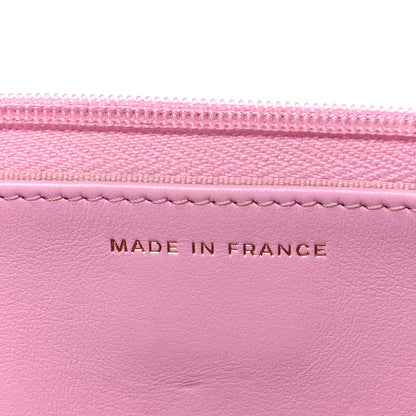 Chanel Caviar Quilted Wallet On Chain WOC Pink 8 of 13