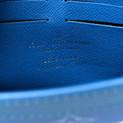 Louis Vuitton Monogram Clouds Pochette Voyage MM A4 Blue 7 of 10