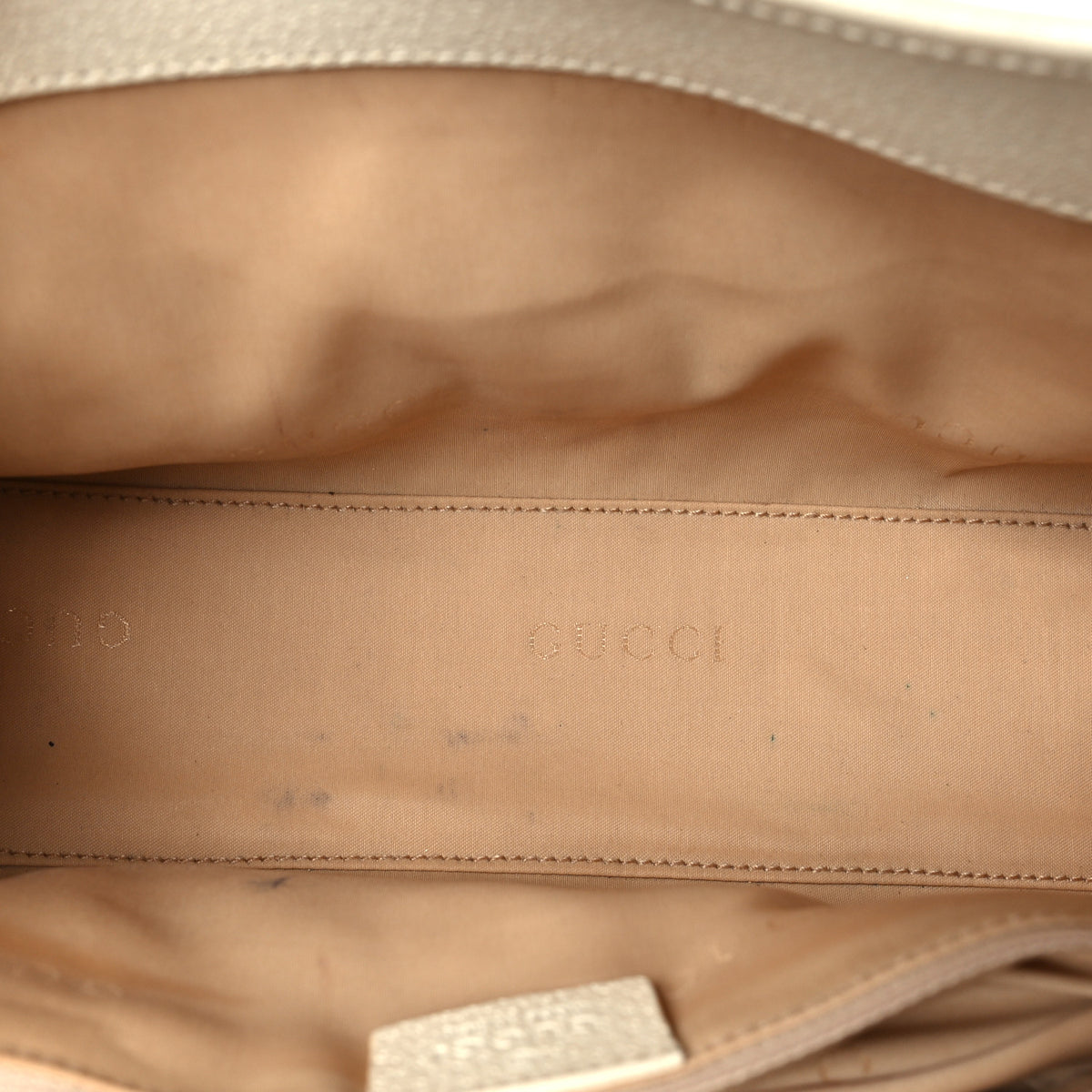 Canvas Bardot Shoulder Bag White