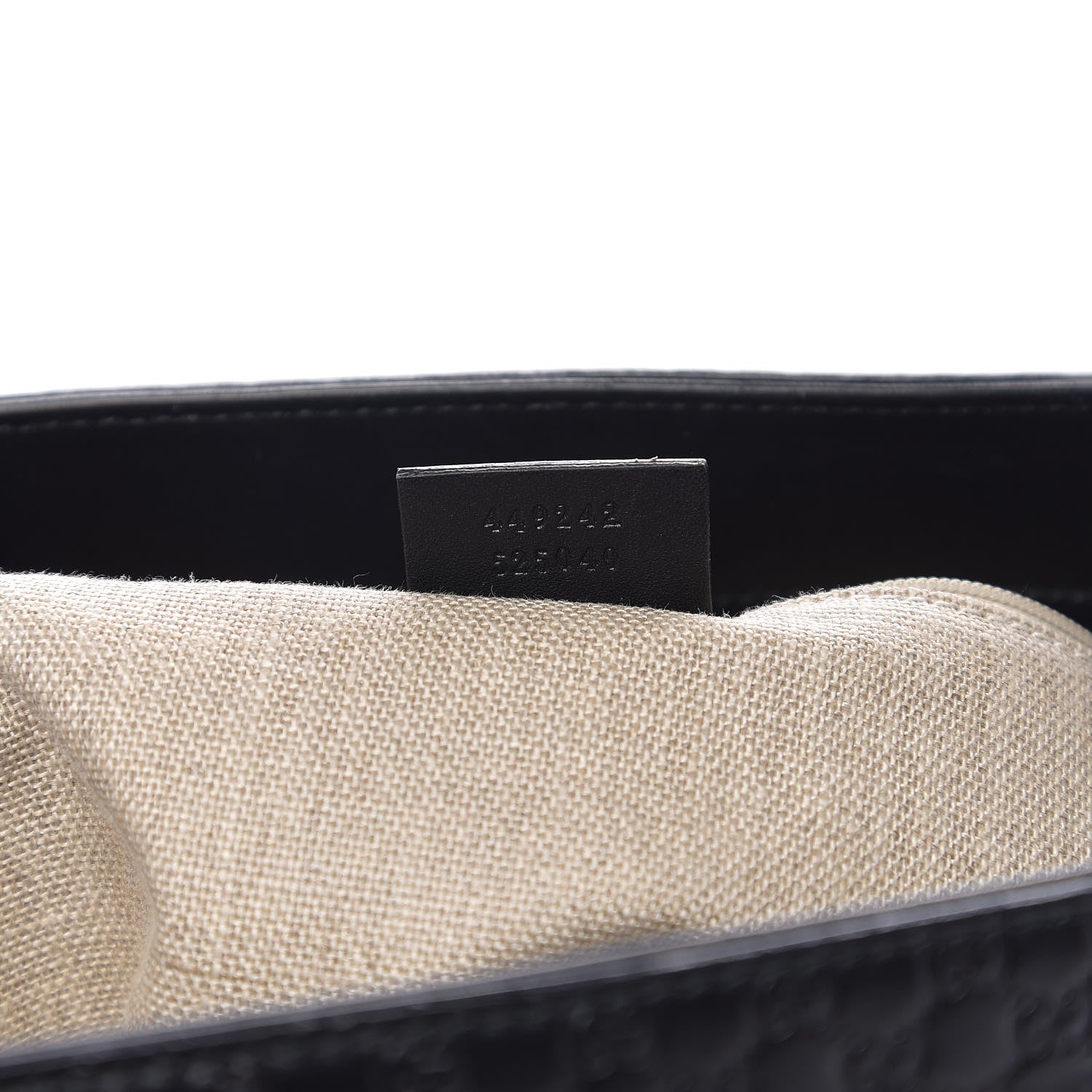 Gucci Microguccissima Bree Zippered Tote Black 6 of 9