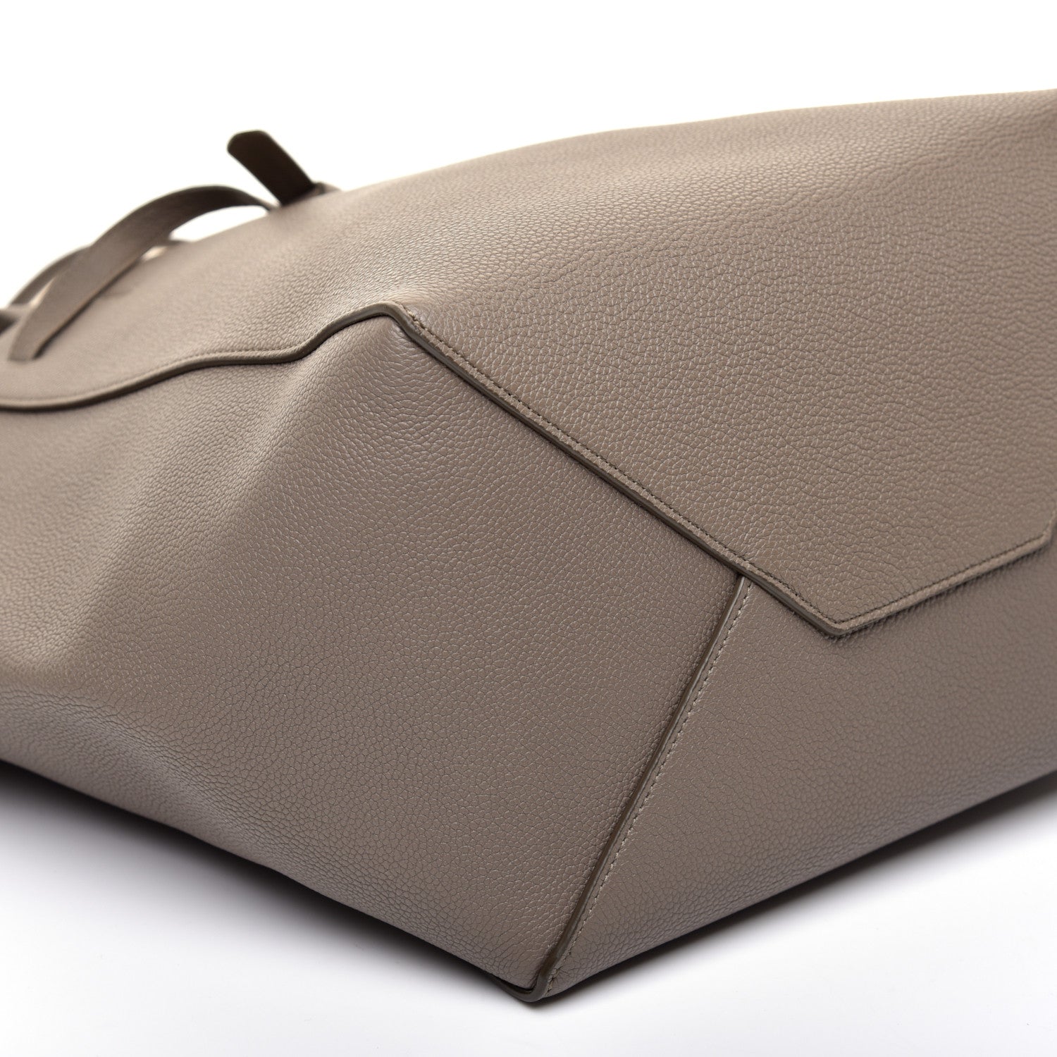 Celine Soft Grained Calfskin Small Belt Cabas Phantom Taupe 6 of 10