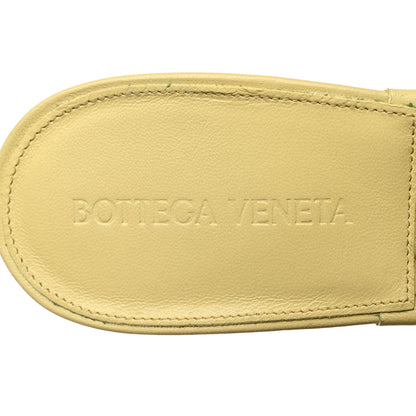 Bottega Veneta Nappa Quilted Rubber Lido Mule Sandals 39 Moon Beam 6 of 9