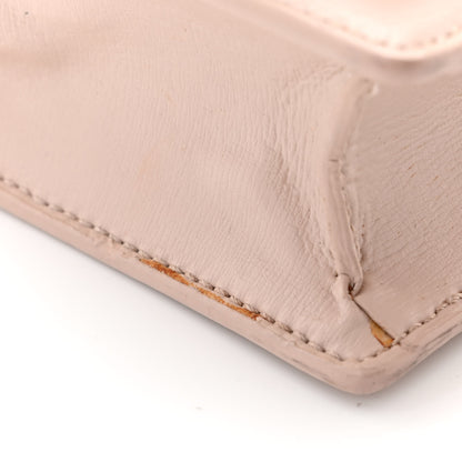 Saint Laurent Calfskin Monogram Sunset Chain Wallet Light Pink 10 of 17