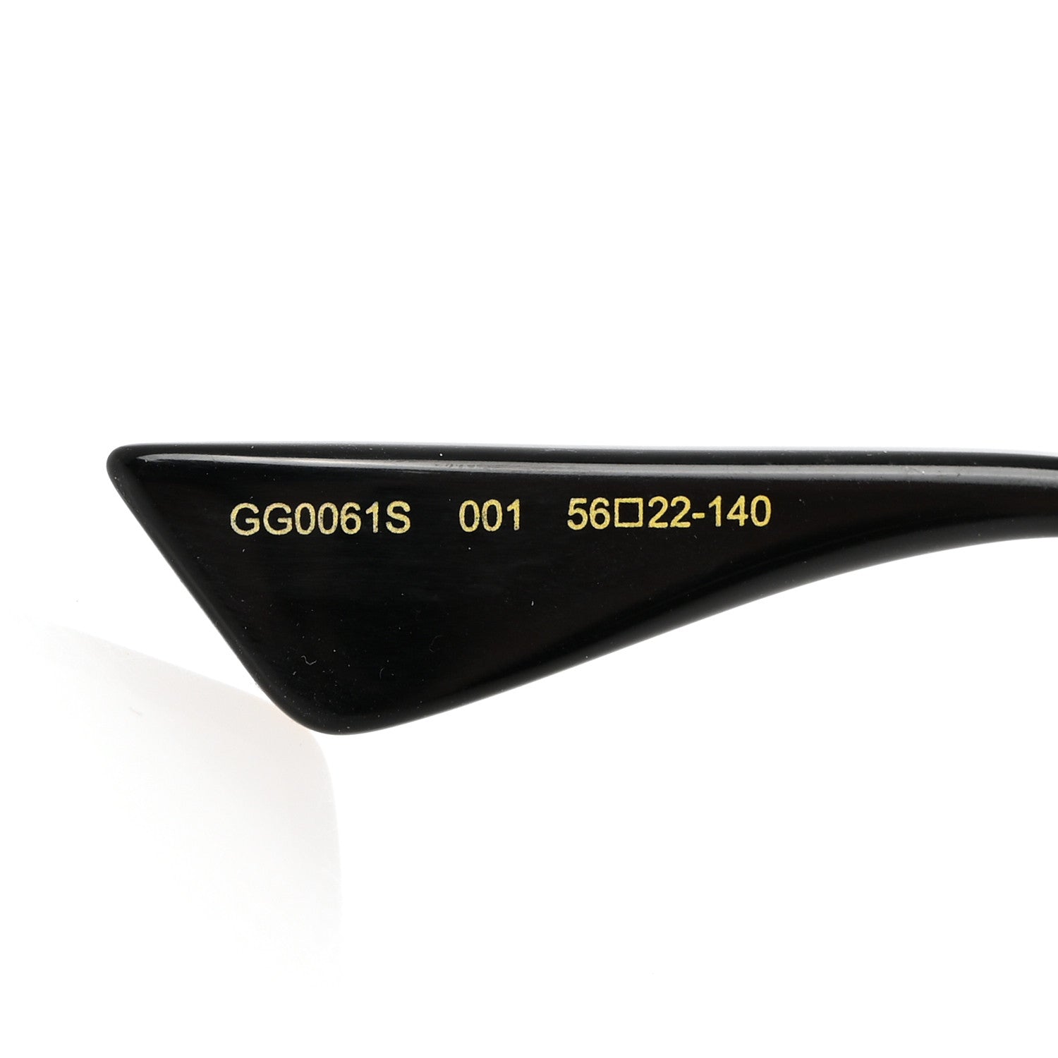 Gucci Metal Round Frame Sunglasses GG0061S Black 5 of 8