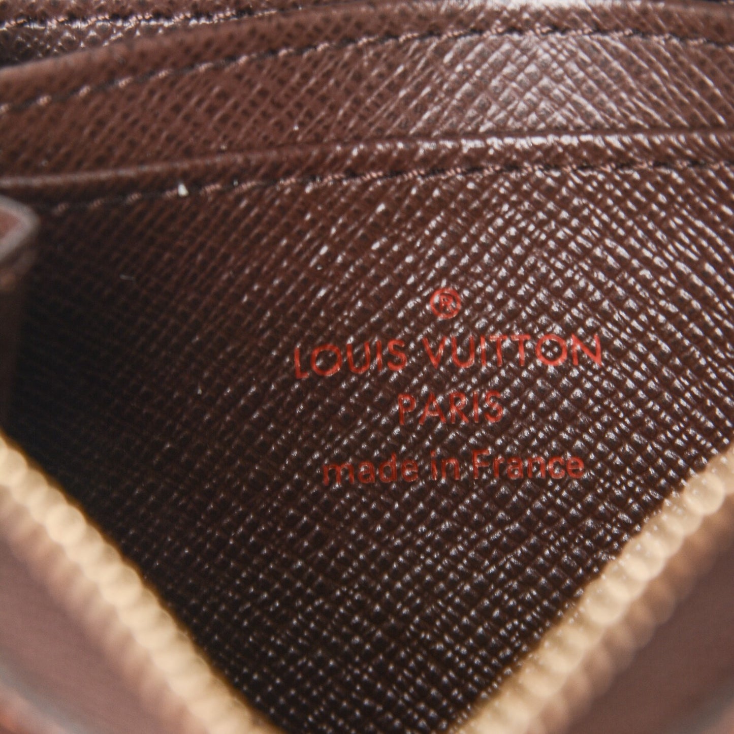 Damier Ebene Zippy Coin Purse