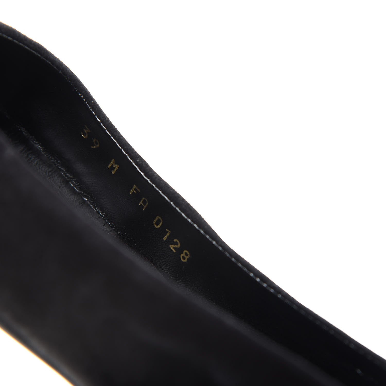 Louis Vuitton Suede Monogram Uniformes Ballet Flats 39 Black 10 of 10