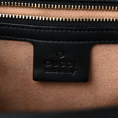 Gucci Guccissima Medium Padlock Shoulder Bag Black 6 of 19