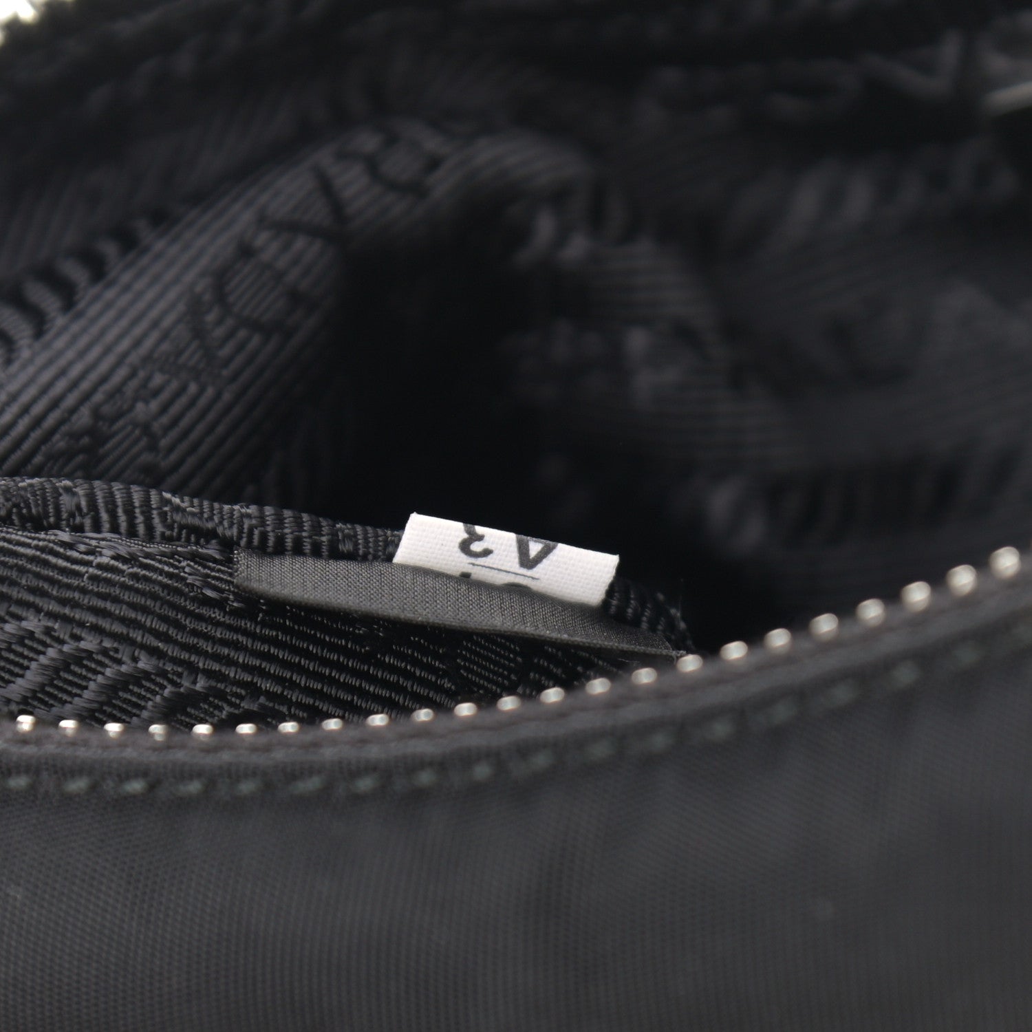 Prada Tessuto Nylon Saffiano Mini Re-Edition 2005 Bag Black 8 of 12
