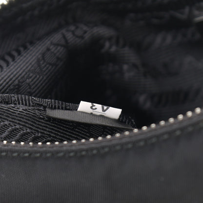 Prada Tessuto Nylon Saffiano Mini Re-Edition 2005 Bag Black 8 of 12