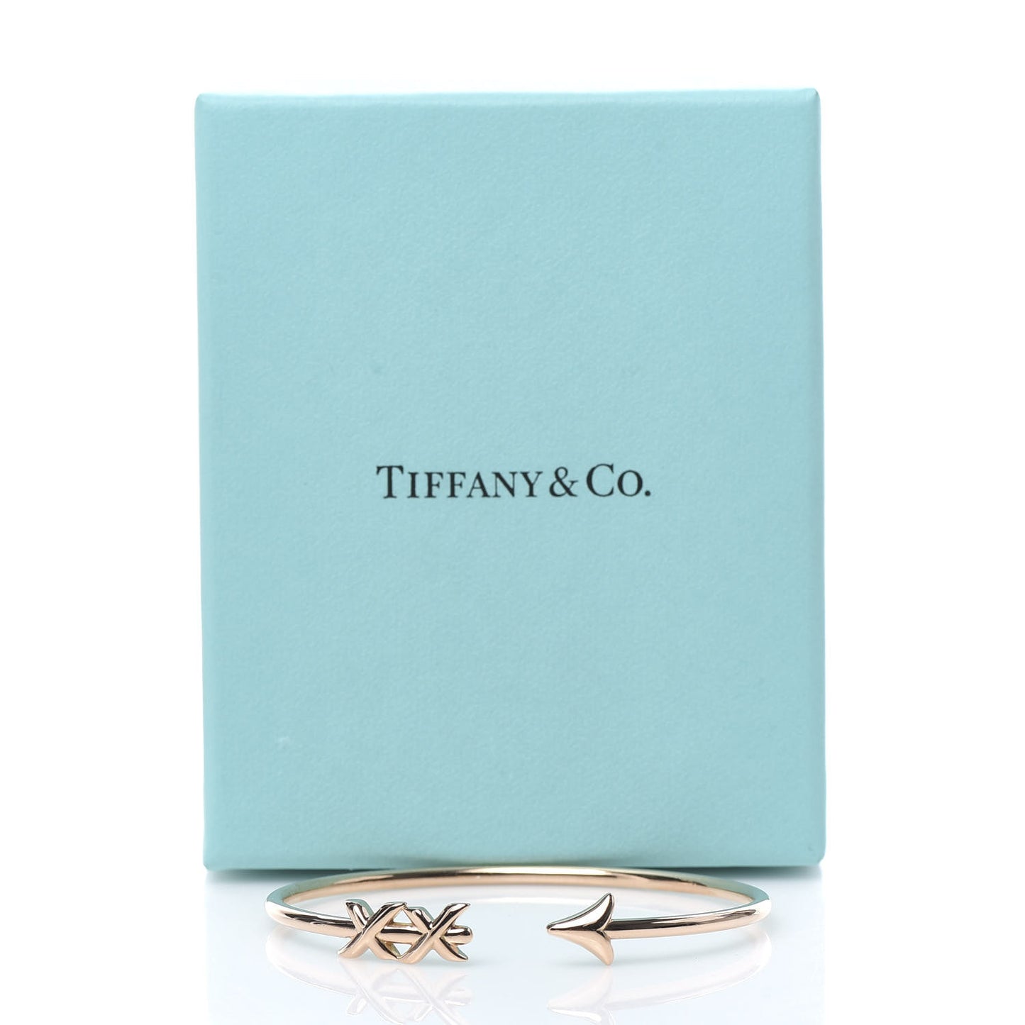 18K Rose Gold Paloma's Graffiti Arrow Cuff Bracelet