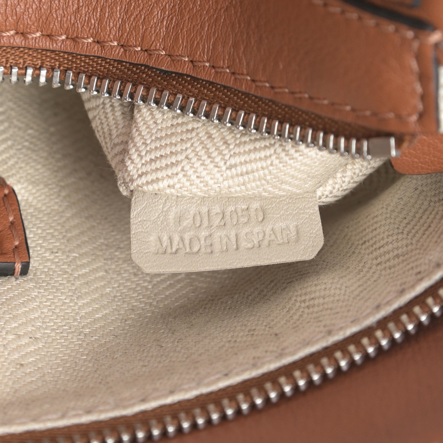 Loewe Calfskin Mini Puzzle Bag Tan 7 of 10