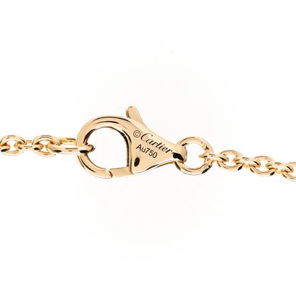 Cartier 18K Yellow Gold Interlocking LOVE Necklace 4 of 4