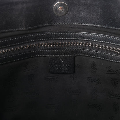 Gucci Imprime Monogram Medium Studded Tote Black 6 of 9
