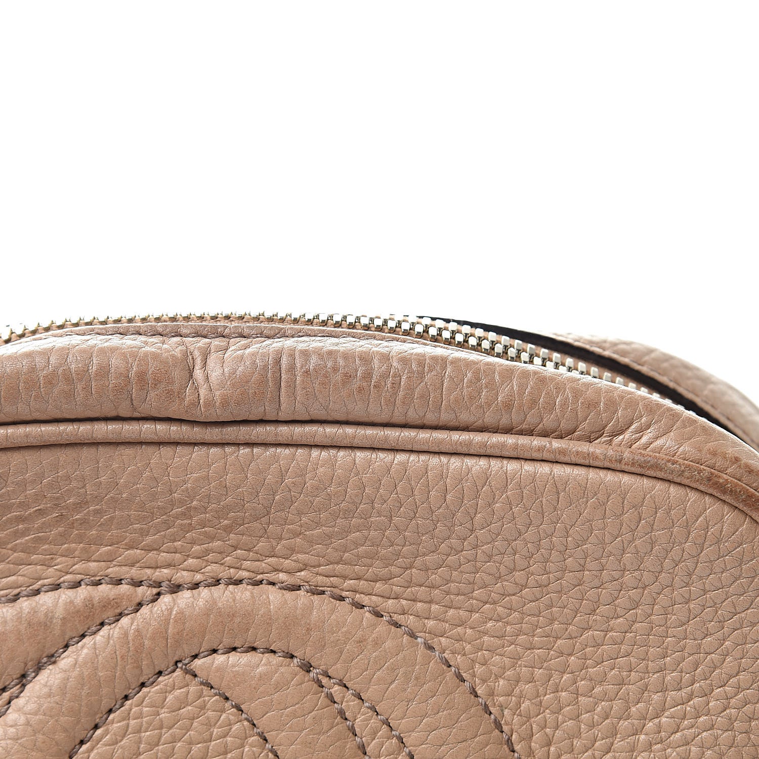Gucci Pebbled Calfskin Small Soho Disco Bag Rose Beige 23 of 23