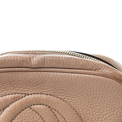 Gucci Pebbled Calfskin Small Soho Disco Bag Rose Beige 23 of 23