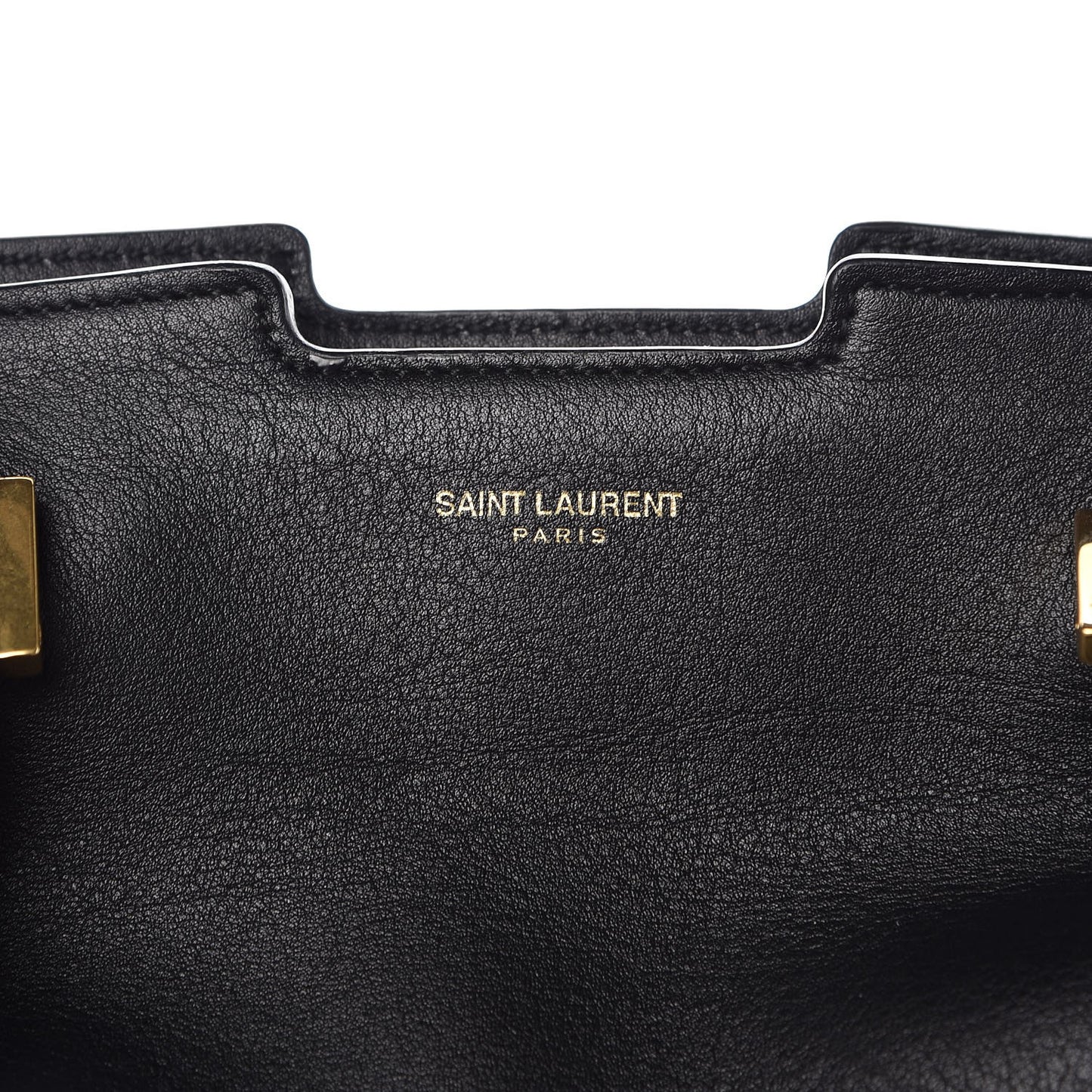Calfskin Medium Classic Y Cabas Black